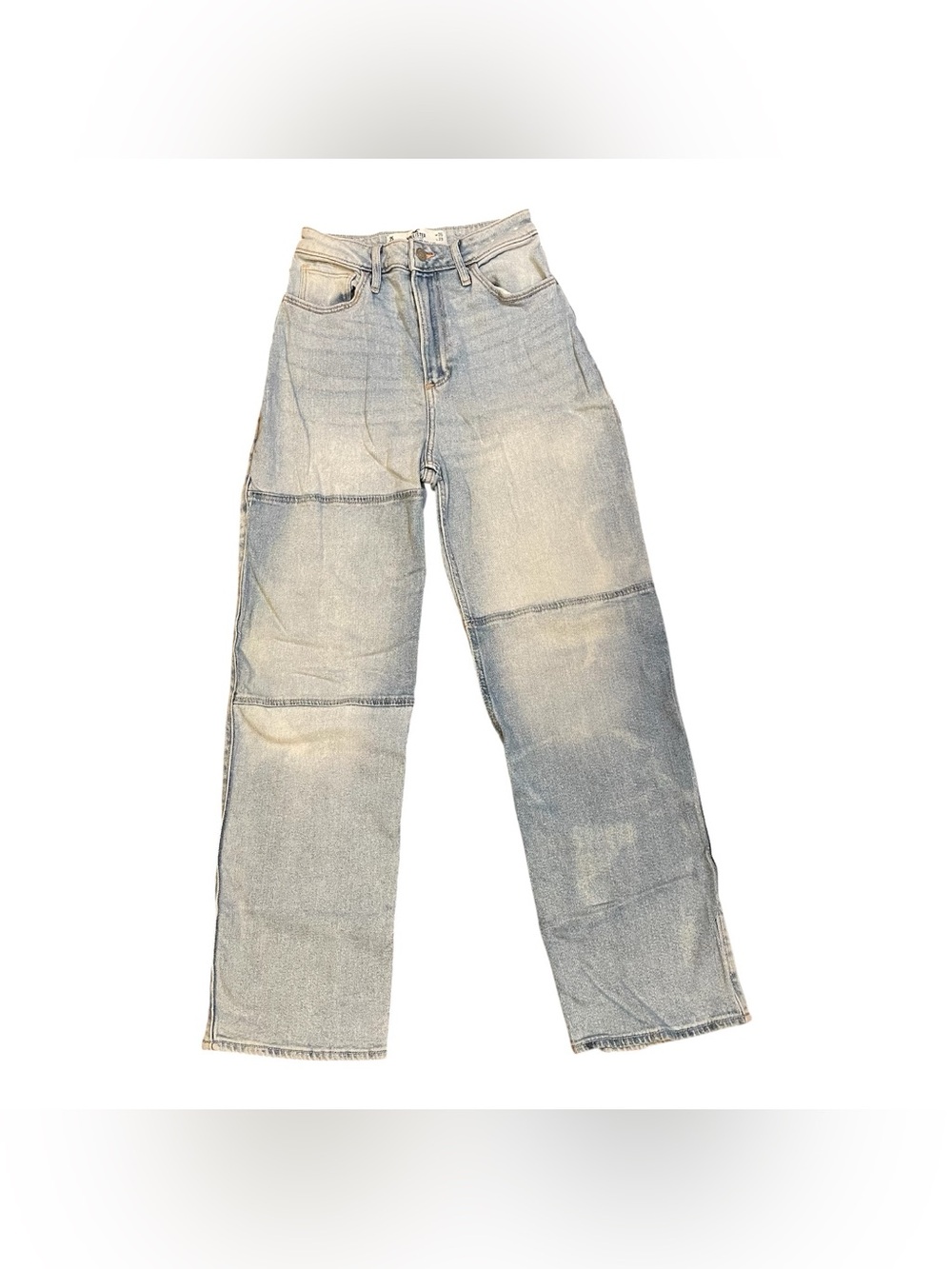 Hollister Curvy Ultra High-Rise Dad Jeans Womens 3S Streetwear Bohemian Y2K